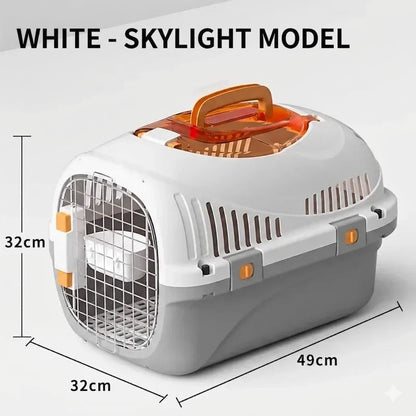 Portable Durable Pet Travel Car Cage Check Box for Cats And Dogs out Check Box